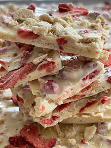 Bark Strawberry Cookies & Cream