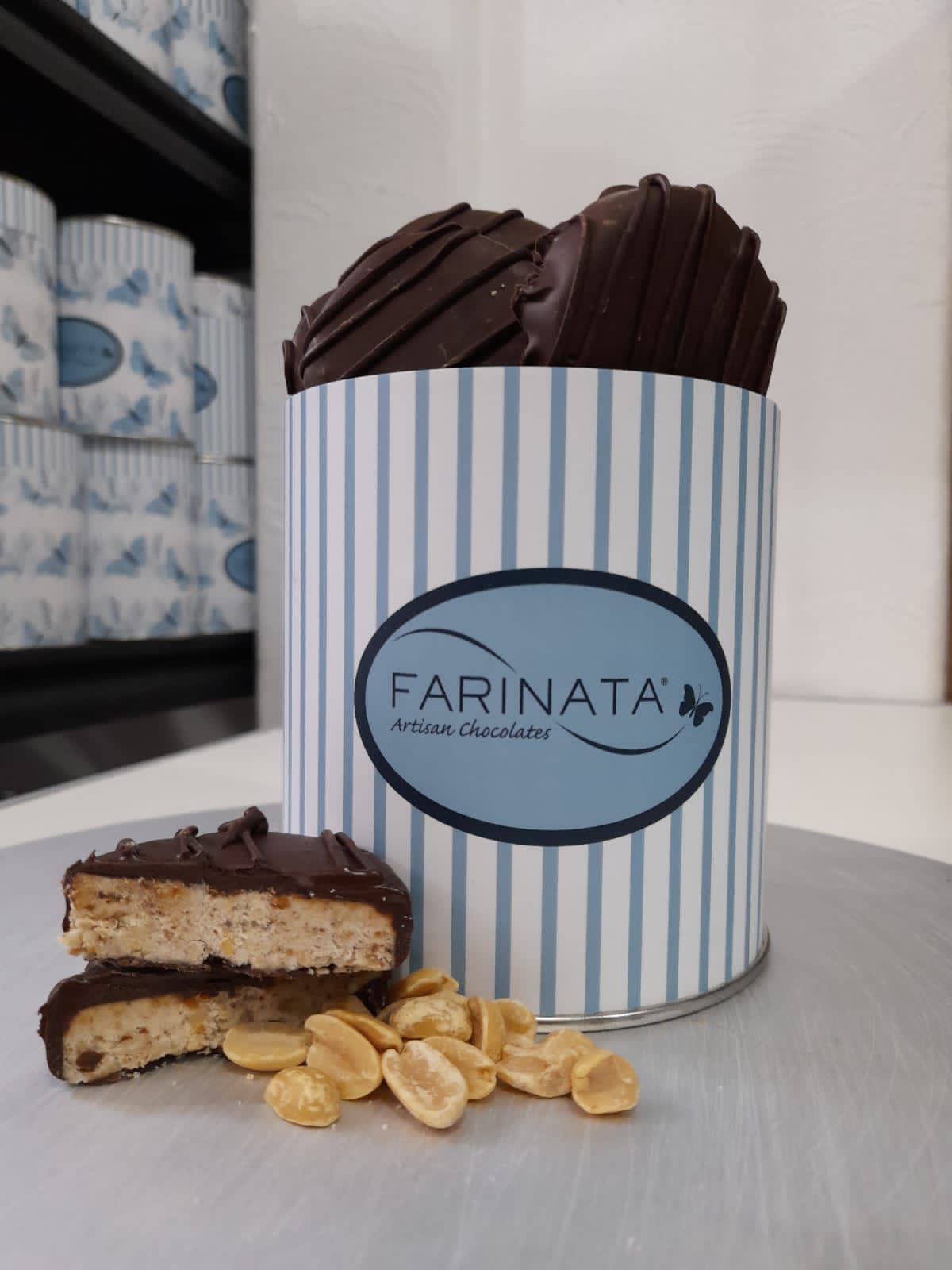 Mazapanes sin azúcar cubiertos de chocolate sin azúcar